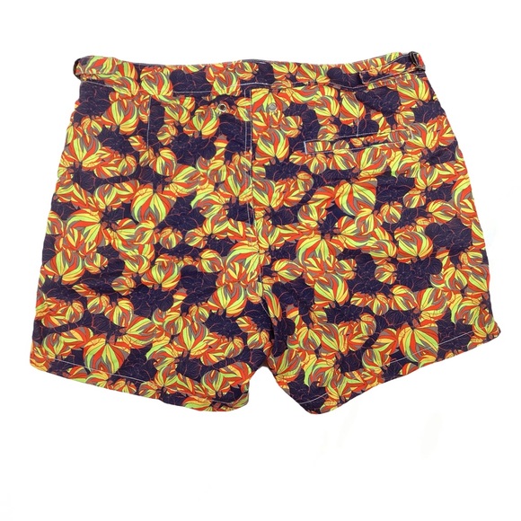 OndadeMar Beachball Fit Swim Trunks in Navy. Sz. M - Picture 2 of 6